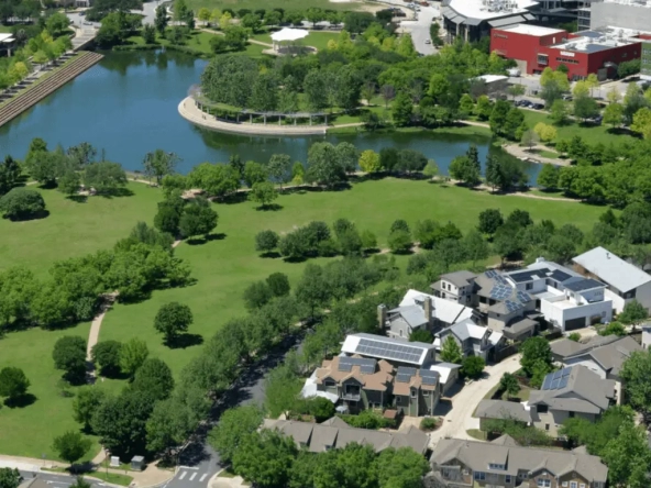 Homes in Mueller, Austin Texas