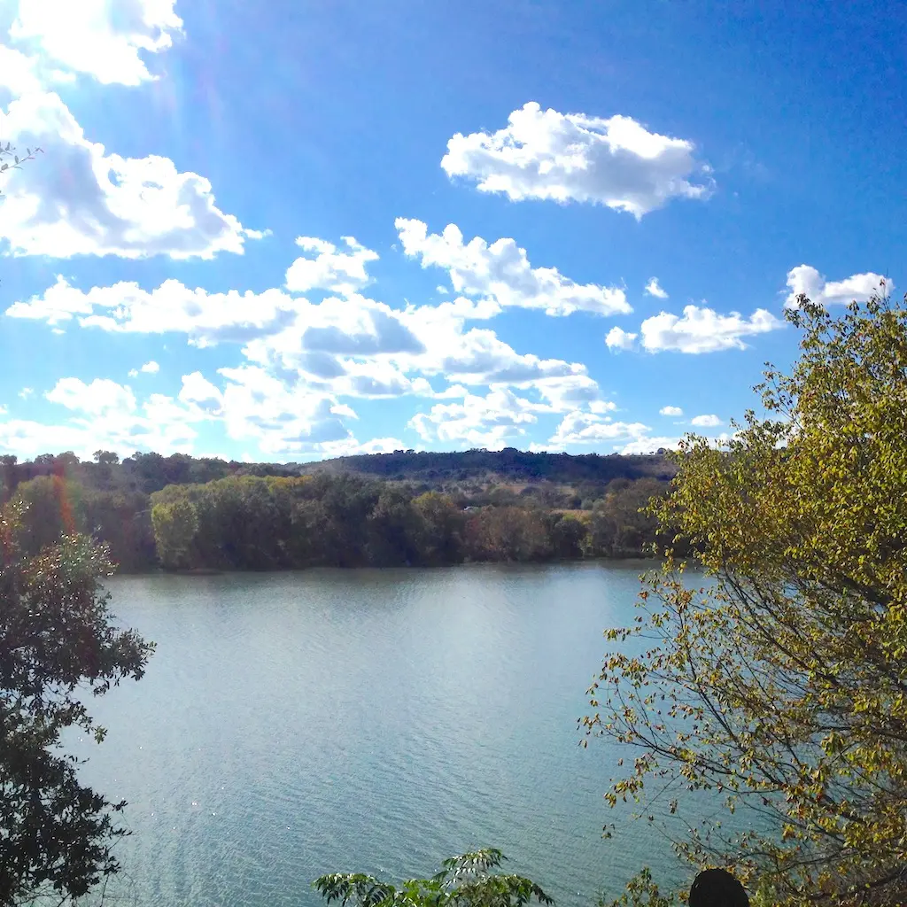 Lake in Austin TX